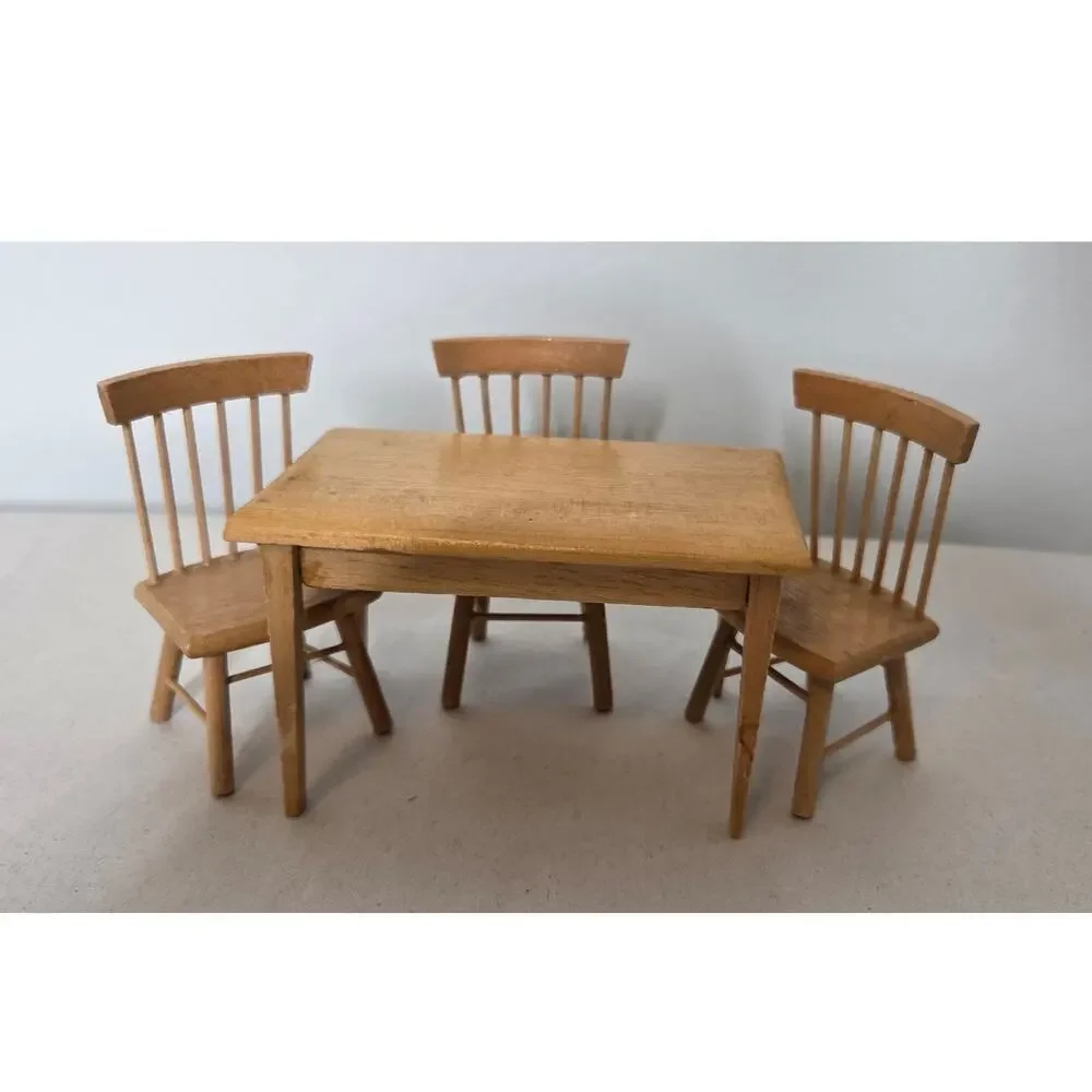 Dollhouse Dining Table And Chairs